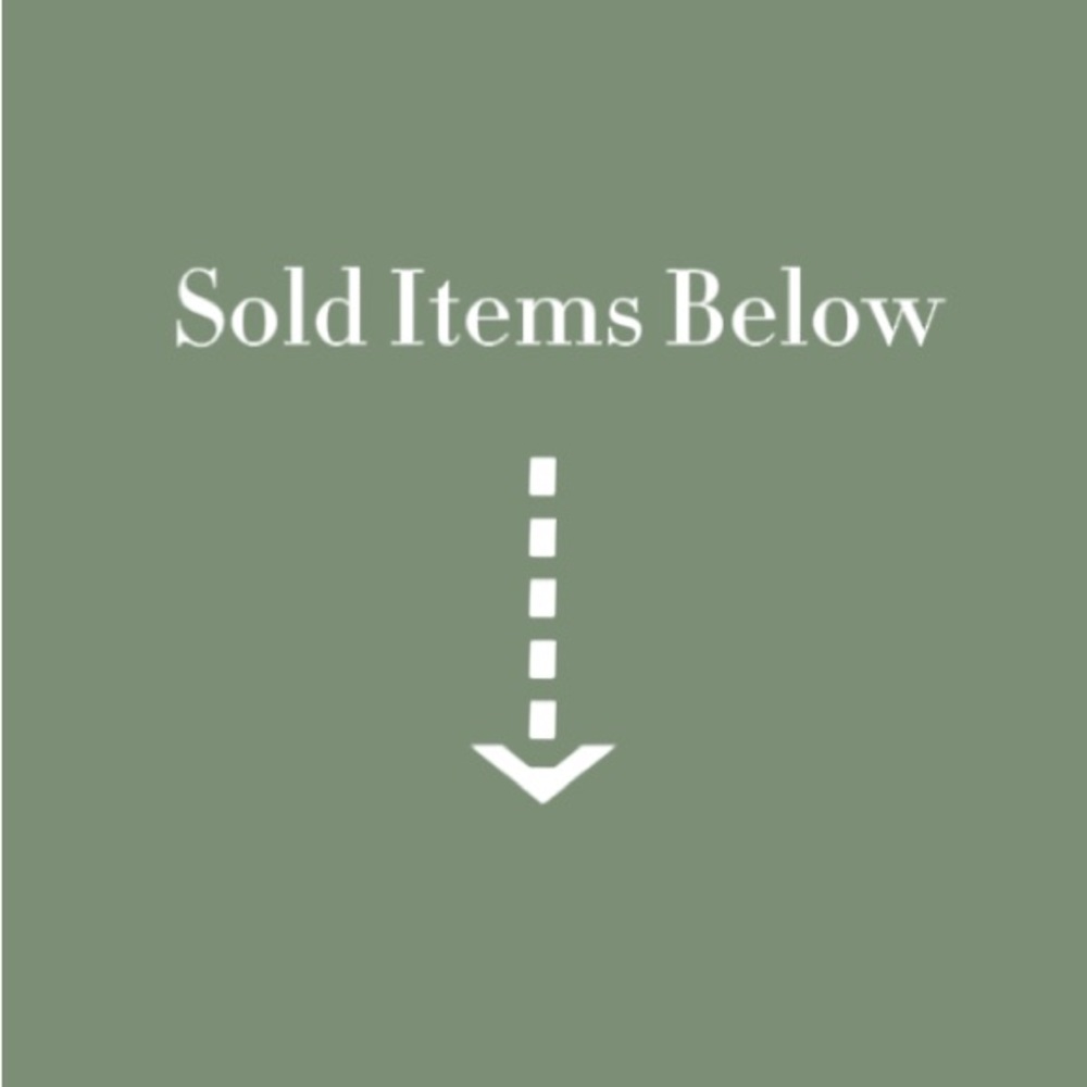 Sold items below!